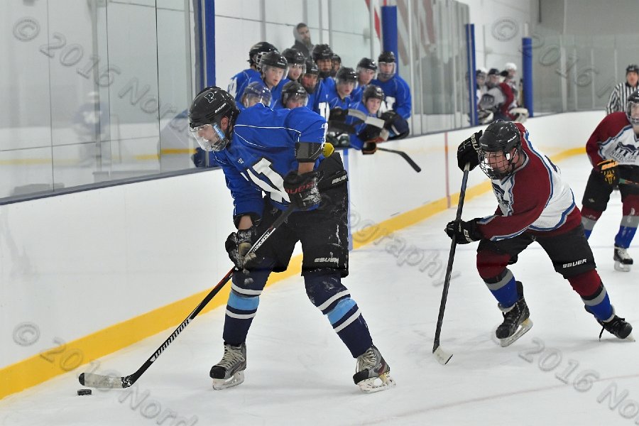 Wheaton College Men\'s Ice Hockey vs Middlesex Community College. - Photo By: KEITH NORDSTROM